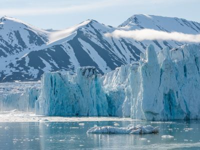 Der Monacobreen (Breen = Gletscher) ist etwa 40 Kilomater lang. (© Vreni & Stefan Gerber)